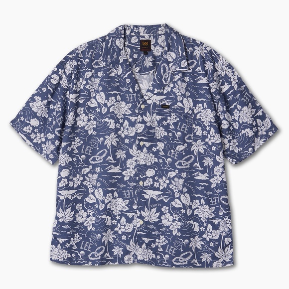 (NWT) Lee Camp Shirt (Surf Blue, size M) - Picture 6 of 7